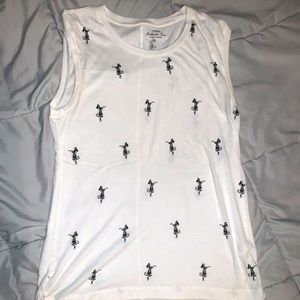 J. Crew sleeveless shirt